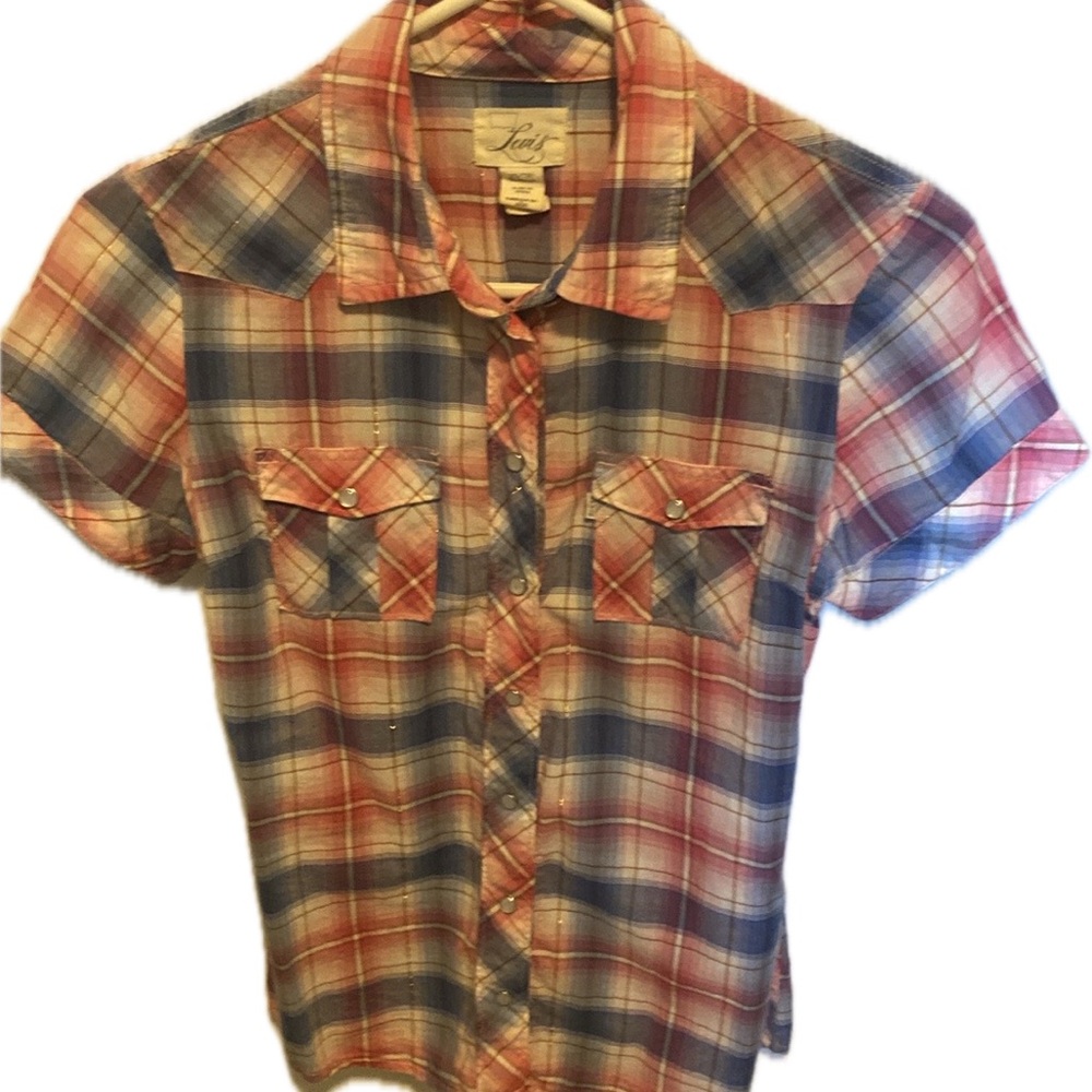 Levi’s slim fit with snaps